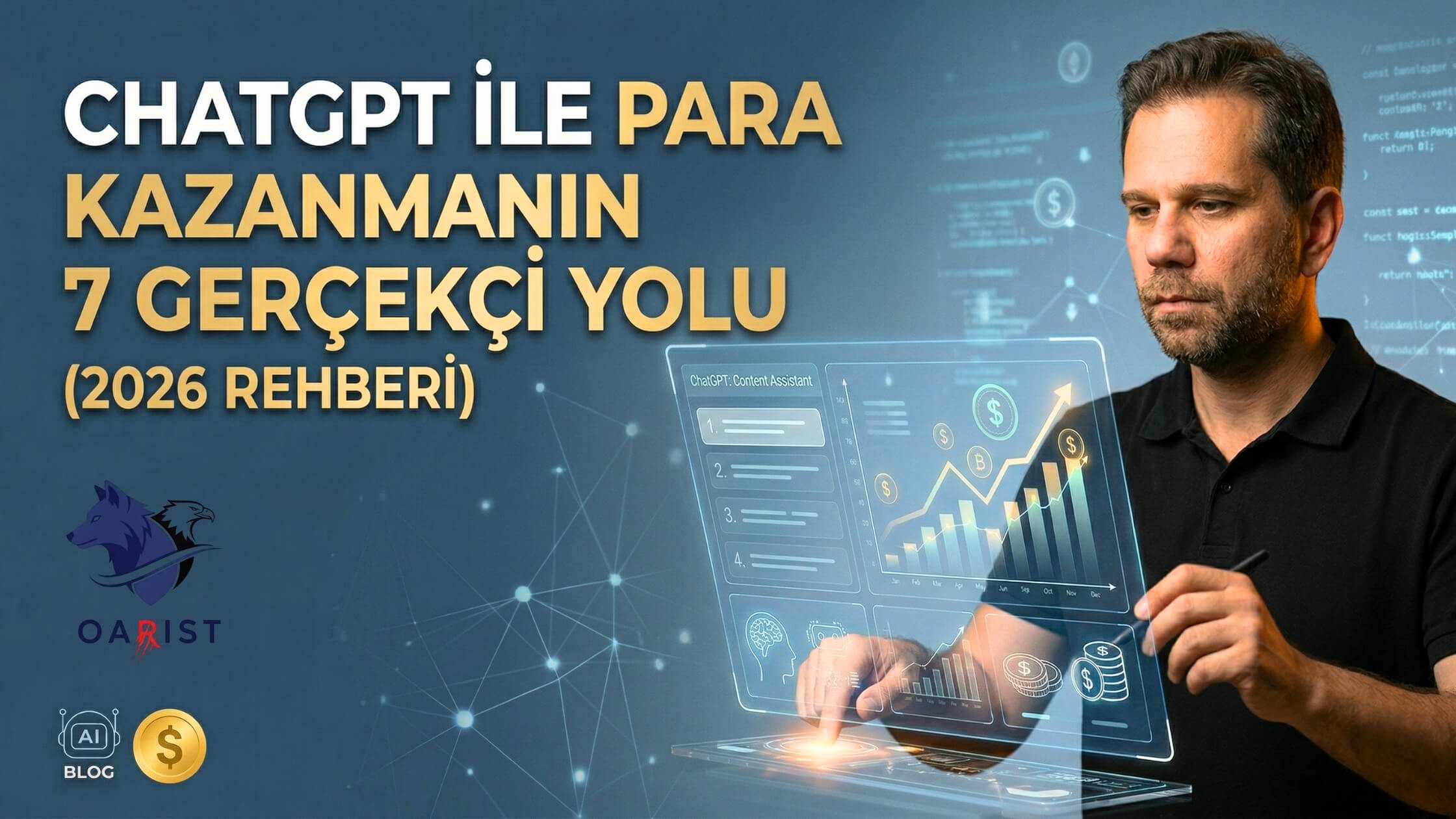ChatGPT ile Para Kazanmanın 7 Gerçekçi Yolu (2026 Rehberi)